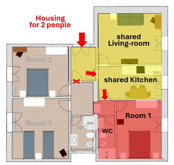 Casa Vacanza Piramidea, Torre Di Pisa Apartment Luaran gambar